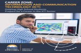 Career Zone: Information and Communication Technology (ICT) · CAREER ZONE: INFORMATION AND COMMUNICATION TECHNOLOGY (ICT) 3| WHAT’S INCLUDED IN A CAREER ZONE? A Career Zone includes
