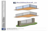 l i Architectural .75 t BALUSTRADING & PRIVACY SCREEN ... · balustrade full glazing - exploded view scale - 1:5 issue date - 19/11/2013 ua 1280 top rail stiffener ua 7086 glazing