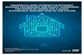 RESIDENTIAL GRID-INTERACTIVE EFFICIENT BUILDING …Residential Grid-Interactive EThcient Building Technology and Policy: Harnessing the Power of Homes for a Clean, Affiordable, Resilient