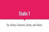 Stalin 1 - Ms. Gregory · 1861: Czar Alexander II issued the Emancipation Manifesto, which freed the serfs Population growth, emancipation, and rural poverty -> movement to rapidly