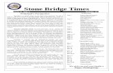 The Stone Bridge Times - Loudoun County Public Schools...The Stone Bridge Times 1 Stone Bridge Times Volume 12, Issue 4 November 2011 ... Jan 3 Classes Resume We wish you and your