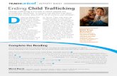 ACTIVITY SHEET Ending Child Trafficking DIn the West African country of Benin, most trafficking victims are children. UNICEF works to encourage children in Benin, especially girls,