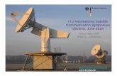 ITU International Satellite Communication …...Klaus MECHER ITU Int. Satellite Communication Symposium Geneva 2016 Slide 2 Space Radio Monitoring within the Bundesnetzagentur / Federal