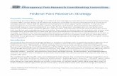 Federal Pain Research Strategy (FPRS) Research …...The Federal Pain Research Strategy is an effort of the Interagency Pain Research Coordinating Committee and the Office of Pain