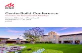 CenterBuild Conference - International Council of Shopping ... · Angelo Carusi, AIA, CRX, CDP ICSC 2018 CenterBuild Conference Program Planning Committee Chair Principal Cooper Carry,