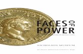 FACES POWER - University of Sydney · Faces of Power: Imperial Portraiture on Roman Coins ... Peter Brennan has written the majority of this catalogue, including the entries for all