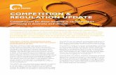 COMPETITION & REGULATION UPDATE · 2016-04-19 · cartel conduct, but last year it established a new dedicated group exclusively responsible for criminal cartel investigations. The