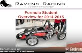 Carleton Formula Student · Carleton Formula Student Vehicle Specs • Powertrain • 250cc gas engine • Chassis • Tubular Space-Frame • Composite Components • Performance