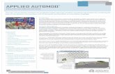 AutoMod SS R3 - Applied Materials · based material handling templates that have been developed through real-world experience in industrial automation. AutoMod 3-D animations help