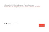 X5-2/X4-2 Deployment and User s Guide - docs.oracle.com · Oracle® Database Appliance X5-2/X4-2 Deployment and User’s Guide Release 18.7 for Linux x86-64 F20948-01 September 2019