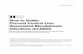 How-to Guide: Prevent Central Line-Associated Bloodstream ... · How-to Guide: Prevent Central Line-Associated Bloodstream Infections 7 The Case for Preventing Central Line-Associated