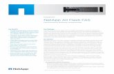 NetApp Datasheet - NetApp All Flash FAS - Hammer Europe · 2016-12-19 · NetApp All Flash FAS Performance without compromise The Challenge As businesses strive for faster time to