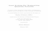 Laser Locking For Trapped-Ion Quantum Networks · 2018-04-03 · Laser Locking For Trapped-Ion Quantum Networks A master’s thesis submitted to the faculty of mathematics, computer