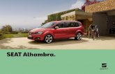 SEAT ALHAMBRA Accessories brochure · 2020-05-19 · 01 05 SEAT. At your service. 02 03 04 Your Alhambra. Your way. Your accessories. 10 Exterior design 12 Interior design 14 Technology