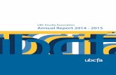 UBC Faculty Association Annual Report 2014 - 2015 · 2016-07-29 · UBC Faculty Association Annual Report 2014 - 2015 3 in October. That said, we expect to work to resolve some of