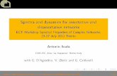 Spectra and dynamics for assortative and disassortative ... · Spectra and dynamics for assortative and disassortative networks ECT Workshop Spectral Properties of Complex Networks,
