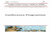 Conference Programme - UNIVPM · historical perspective using long wave patterns Marco Gallegati (Università Politecnica delle Marche), Domenico Delli Gatti, Edoardo Gaffeo, Mauro