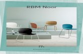 RBM Noor - Microsoft · 2019-06-15 · RBM Noor is a contemporary classic of meeting, conference and canteen chairs with a strong Scandinavian identity and environmental design with