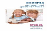 management guide for nurses - Eczema Association of ...guide for nurses 1300 300 182 . Introduction 4 ... Eczema in children 16 Practical help for eczema patients 18 Further reading