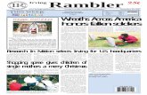Irving Rambler - Rambler Newspapers€¦ · Irving Rambler $0.25 The Irving Rambler P.O. Box 177731 Irving, TX 75017 “Irving’s weekly community newspaper” December 20, 2007