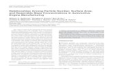 Relationships Among Particle Number, Surface Area, and ... · Relationships Among Particle Number, Surface Area, and Respirable Mass Concentrations in Automotive Engine Manufacturing