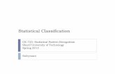 Statistical Classification - Sharif University of Technologyce.sharif.edu/courses/91-92/2/ce725-2/resources... · Statistical Classification CE-725: Statistical Pattern Recognition