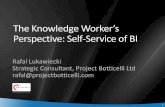 The Knowledge Worker’s Perspective: Self-Service of BIdownload.microsoft.com/documents/UK/Finland/post/bi2010/knowle… · The Knowledge Worker’s Perspective: Self-Service of