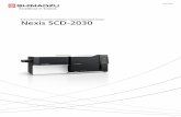 C184-E048 Nexis SCD-2030 - Shimadzu · The Nexis™ SCD-2030 is a next-generation sulfur chemiluminescence detection system. It has been developed to fulfill the unmet needs of laboratories