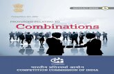 PROVISIONS RELATING TO Combinations - …...6 COMPETITION ACT 2002 - COMBINATIONS US$ 750 millions, including at least (INR) 750 crores in India, or turnover is more than US$ 2250