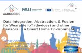 Data Integration, Abstraction, & Fusion for Wearable IoT ... · Umar Ahmad, FAU Impact on Future Career 12 Short Term: Investigate use of vibration/acoustic sensors as wearable devices