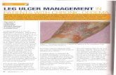 LEG ULCER MANAGEMENT IN - Lohmann & Rauscher · LEG ULCER MANAGEMENT IN Chronic oedema is a long-term condition as its title suggests. It causes disruption to patients' lives and