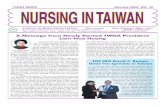 A Message from Newly Elected TWNA President Lian-Hua …...of ICN President Dr. Hiroko Minami, welcomed 32 represen-tatives and observers from 11 National Nurses Associations (NNA)