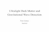 Ultralight Dark Matter and Gravitational Wave Detectiononline.itp.ucsb.edu/online/hepfront-c18/graham/pdf/... · 2018-04-14 · Dark Matter Direct Detection new, precision detectors