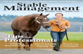 The #1 Resource for Farm/Stable Owners and Managers ... · Herd Health Planning Tips Teaching Techniques ManagementStable The #1 Resource for Farm/Stable Owners and Managers BUSINESS