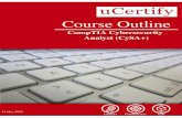 Course Outline - Amazon Simple Storage Service (S3)€¦ · Course Outline CompTIA Cybersecurity Analyst (CySA+) 18 Apr 2020. Contents 1. Course Objective 2. Pre-Assessment 3. Exercises,