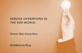 SERVICE OPERATIONS IN THE B2B WORLDvkteaching.weebly.com/uploads/1/4/3/9/14393508/b2b... · 2018-09-07 · SERVICE OPERATIONS IN THE B2B WORLD From the trenches ... email or telephone