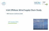 Irish Offshore Wind Supply Chain Study - IWEA · 2019-10-26 · Supply Chain Mapping & Analysis Supply Chain Growth Scenarios • Currently Ireland’soffshore wind supply chain could