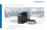 AC Servo System - Amazon S3 · AC Servo System 6 Sysmac Automation Platform Sysmac Studio, the integrated software • One single tool for logic sequence, motion, safety, robotics,