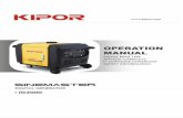 IG3000 Owner's Manual NTP Edit · 2020-05-01 · dealer or service center. Our generators are designed to give safe and dependable service if operated according to the instructions.