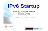 IPv6-startup eng v5 2 - IPv6 Training€¦ · - 3 Part 1 IPv6 Setup in several Platforms ... Basic Configuration: XP/2003 (3) ... Creates a 6over4 interface. – add address - Adds