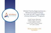 Whole Family Approaches to Research and …...Whole Family Approaches to Research and Practice: A Look at CAP Tulsa’s 2Gen CareerAdvance®Program Monday, December 3, 2018 2:30 PM