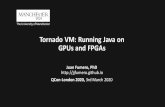 Tornado VM: Running Java on GPUs and FPGAs · Agenda 1. Motivation & Background 2. TornadoVM • API - examples • Runtime & Just In Time Compiler • Live Task Migration • Demos