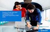 Product Overview and Capability Guide Microsoft Dynamics NAV 4 NAV 2016_Product... · Product Overview and Capability Guide Microsoft Dynamics NAV 2016 October, 2015 ... It comes