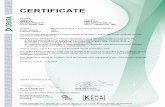 CERTIFICATE - library.e.abb.com · This certificate is based on NTR-30998/IMQ with reports PB17-0008065-02/00 to PB17-0008065-02/33 This certificate replaces certificate No. 2179366.01which