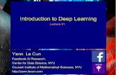 Introduction to Deep Learning - New York University Deep Learning and Feature Learning Today Deep Learning has been the hottest topic in speech recognition since 2010 A few long-standing