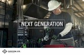 NEXT GENERATION - ideadigitalcontent.comBETTER TOOLS Knowing what your tools are doing leads to informed management decisions that help improve tool and operator performance. Greenlee