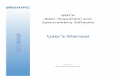 bMCA Basic Acquisition and Spectrometry Software...To install the USB driver under Windows XP: 1. Connect the bMCA to the PC using the supplied USB cable. 2. Windows will start the