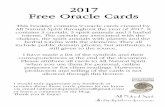 2017 Free Oracle Cards - WordPress.com...Metaphysical Guidance: Magic, Mystery & Mischief “Curiosity killed the cat, but Satisfaction brought it back”, this proverb bests describes