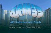 API Software and Tools · 2019-02-01 · API Software and Tools Andy Newton, Chief Engineer . Progress(ion) • ARIN has limited Engineering resources • Creating featureful APIs