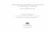 A Dynamic Networked Browser Environment for Distributed ... · A Dynamic Networked Browser Environment for Distributed Computing by Luke Joseph Fletcher, BSc A dissertation submitted